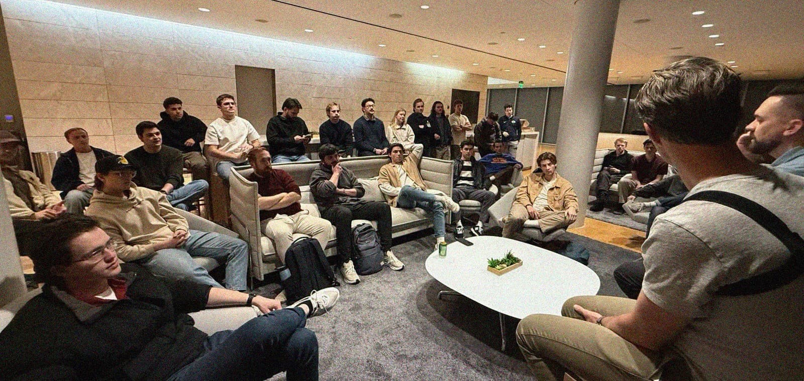 The Sandbox cohort together
